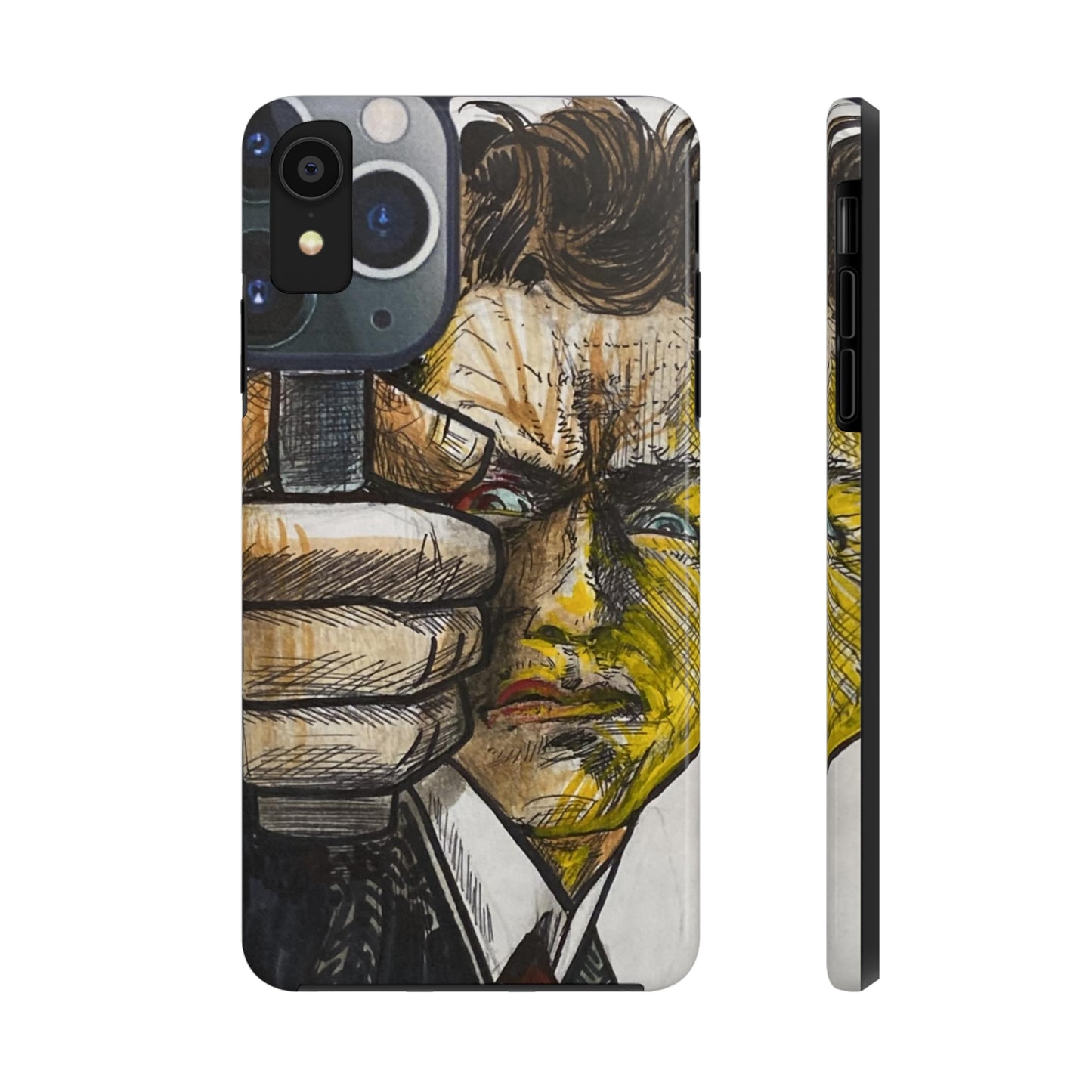 Case Mate Tough Phone Cases Featuring "Dirty Harry" fan art by #ShallyBrady