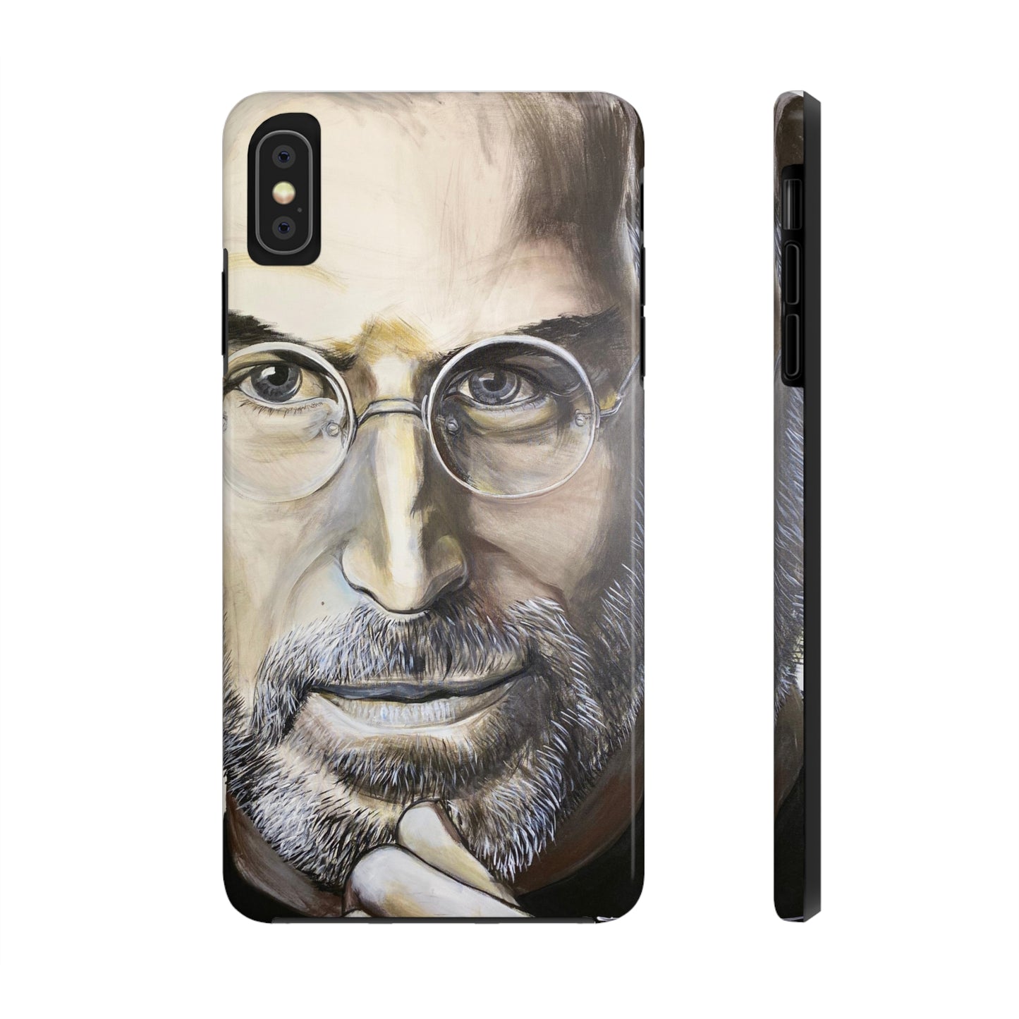 Case Mate Tough Phone Cases Featuring Steve Jobs fan art by #ShallyBrady